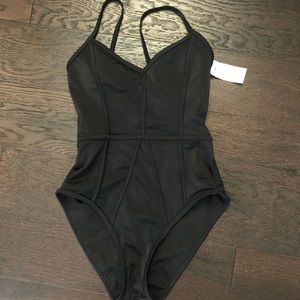 Pacsun Ribbed One Piece Bathing Suit